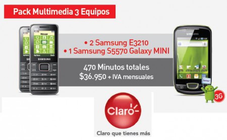 Pack Multimedia 3 Equipos